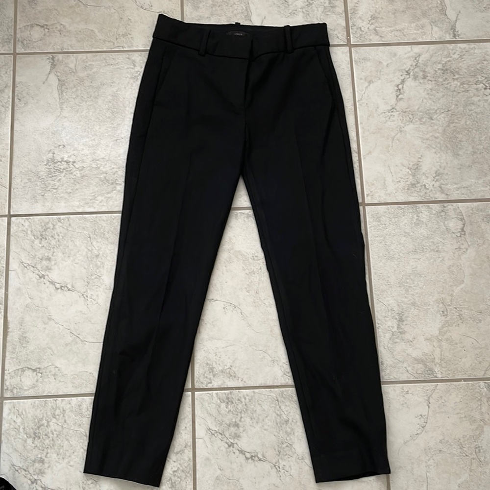 J Crew black pants size 4